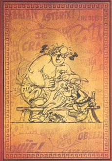 Asterix Skizzenbuch