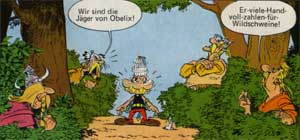 Links oben:Allesodernix<br />Rechts oben:Heringbaldnix<br />Links unten:Hotelgarnix<br />Rechts unten : Linguistix