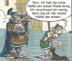 Frage C: Anzahl der Buchstaben<br />des Namens dieses<br />fleißigen Legionärs