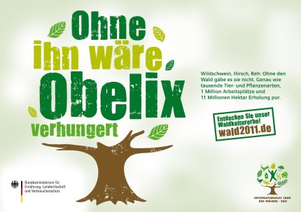 Plakat hing u.a. im Großformat am S-Bahnhof Friedrichstraße in Berlin