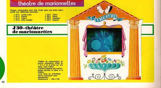 Marionettentheater aus Karton von S.A. César (1975), Br. 1 m - H. 105 cm.jpg